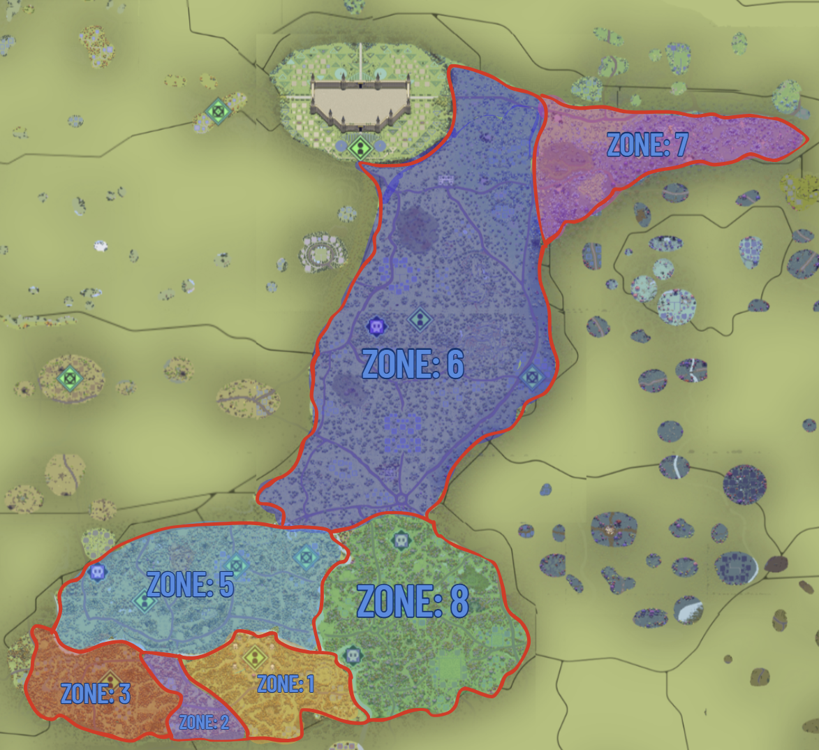 All Zones Overview